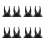 8Pcs Black Barcode Scanner Stand Wall Mount for Handheld Use 5