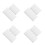 28Pcs Kids Height Chart Stencil White Plastic Reusable Growth Ruler 3