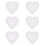 6Pcs Durable White Canvas Frames for Oil Acrylic Painting Use 7