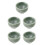 5Pcs -Blue Shave Bowls Durable Multi-Use Shaving Containers 6