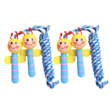 4Pcs Lightweight Cartoon Jump Rope Kids Skipping Rope for Training