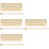 4Sets Safe Assorted Color Kids Orff Percussion Wooden Rhythm Kit 8
