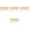 4Sets Safe Assorted Color Kids Orff Percussion Wooden Rhythm Kit 4