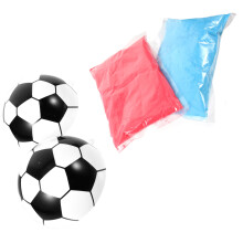 2Sets Colorful Powder Gender Reveal Footballs Perfect Party Ornaments