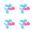 12Pcs Durable Plastic Quilling Paper for Creative DIY Projects 8