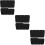 12Pairs Black Plastic Boot Shaper Support for Tall Boots Stand Inserts 11