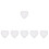 6Pcs Durable White Canvas Frames for Oil Acrylic Painting Use 4