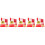 5Sets Assorted Color Traffic Sign Teaching Props Plastic Kids Toy Set 10