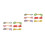 12Pcs Artificial Leaf Hemp Rope Assorted Color DIY Decor Craft Garland 5