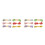 12Pcs Artificial Leaf Hemp Rope Assorted Color DIY Decor Craft Garland 8
