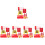 5Sets Assorted Color Traffic Sign Teaching Props Plastic Kids Toy Set 7