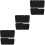 12Pairs Black Plastic Boot Shaper Support for Tall Boots Stand Inserts 7
