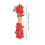 12Pcs Artificial Leaf Hemp Rope Assorted Color DIY Decor Craft Garland 10