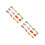 12Pcs Artificial Leaf Hemp Rope Assorted Color DIY Decor Craft Garland 9