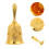 2Pcs Metal Hand Bell For Bar Restaurant Desktop Use 8