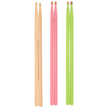 15Paren Slagstokset Lichtgewicht Kleurrijke Drumsticks
