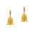 2Pcs Metal Hand Bell For Bar Restaurant Desktop Use 4