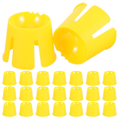 200Pcs Small Yellow Mixing for Lab Use 2