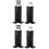 4Sets Iron Fence Base Support for Small Garden Fence 7