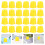 200Pcs Small Yellow Mixing for Lab Use 11