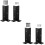 4Sets Iron Fence Base Support for Small Garden Fence 8
