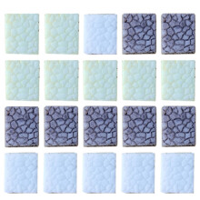 120St Kleurrijke Mini Traptreden Resin Decor Voor Micro Landschap