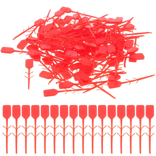 400Pcs Red Fire Extinguisher Safety Lock Tamper Seals Plastic Tags 2
