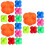 18St Reflexbal Voor Training Assorti Kleuren Workoutbal En Reactiebal 7
