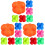 18St Reflexbal Voor Training Assorti Kleuren Workoutbal En Reactiebal 2