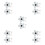 10Pcs White Plastic Nail Art Training Stand Convenient Practice Holder 9
