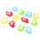2 Count Colored Clay Molds Child Children'S Embossing Earring 3