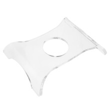 Transparent Guitar Floor Stand Portable Acrylic Holder for Bass