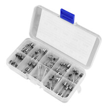 120St Snel Smeltende Glazen Zekeringen Auto Assortiment 0.5-20A