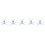 5Pcs White Steel Ceiling Projector Mount Universal Wall Holder 10