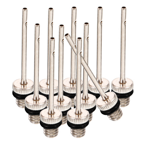 100Pcs Multi-Function Silver Pump Needles for Sports Balls Home Use 2