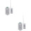 2Pcs Wireless LED Controller White Remote for LED Lighting Use 8