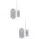 2Pcs Wireless LED Controller White Remote for LED Lighting Use 9
