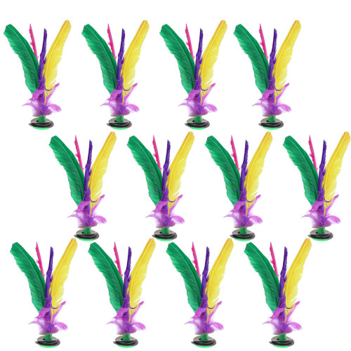 24Pcs Lightweight Kick Shuttlecocks Rubber Foot for Sport Use