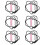 18St Roze Teether Siliconen Ketting Kauwen En Sensorisch 7