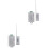 2Pcs Wireless LED Controller White Remote for LED Lighting Use 5