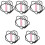 18St Roze Teether Siliconen Ketting Kauwen En Sensorisch 10