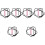 18St Roze Teether Siliconen Ketting Kauwen En Sensorisch 6