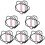 18St Roze Teether Siliconen Ketting Kauwen En Sensorisch 9