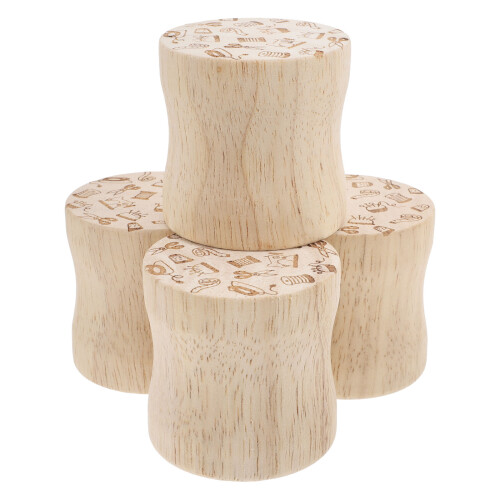 8Pcs Wooden Fabric Weights Heavy Sewing Pattern Tools for Dressmaking