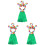 3St Hula Cosplay Set Met Armband En Ketting 2