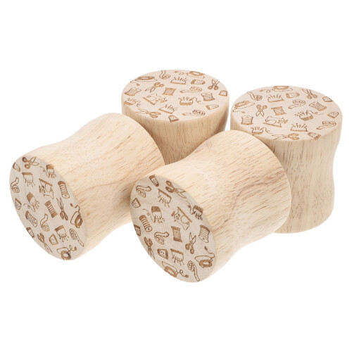8Pcs Wooden Fabric Weights Heavy Sewing Pattern Tools for Dressmaking 1