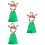 3St Hula Cosplay Set Met Armband En Ketting 7