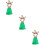 3St Hula Cosplay Set Met Armband En Ketting 9