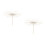 2Pcs Bamboo Paper Umbrella Frames Ivory DIY Replacement for Home Decor 4