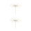 2Pcs Bamboo Paper Umbrella Frames Ivory DIY Replacement for Home Decor 6